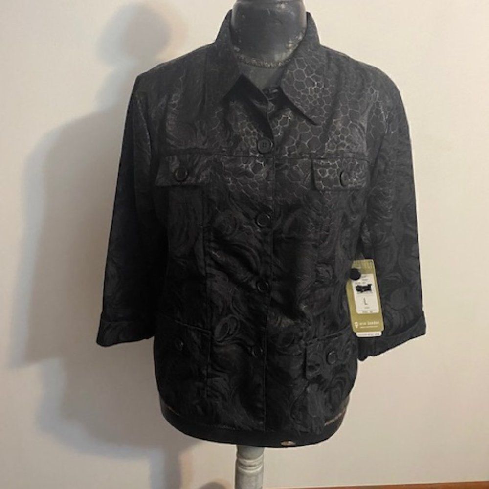 Erin London Black blazer, size L
